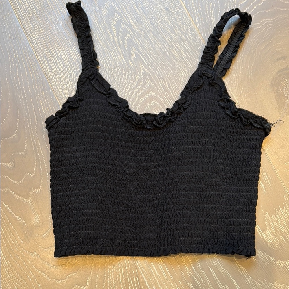 Katie J Ruched Tank Top size M